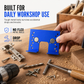 📢📢50% OFF !! ⏰Aluminum Alloy Magnetic Hinge Installation Template and Quick Positioning Fixing Plate Tool