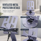 📢📢50% OFF !! ⏰All Metal Desktop Phone and Tablet Stand 360 Degree Rotating Foldable Holder for Live Streaming