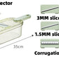 Küche Multifunktionales Gemüse- und Fleischschnitte Set Set Set Set