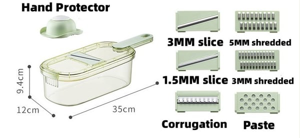 Kitchen Mult-Functional Vegetable & Meat Slice Cuts Set