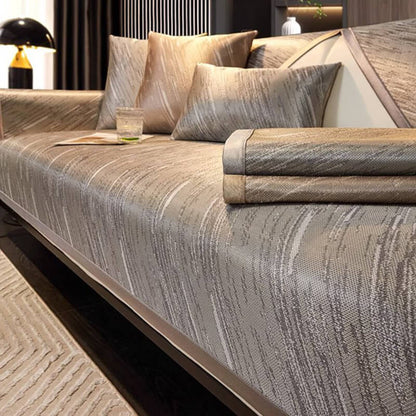 Ice Silk Sofa Cushion Summer Non-Slip Ice Mat Sofa Cover