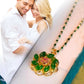 Lucky Flower Cat's Eye Stone ketting
