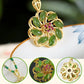 Lucky Flower Cat's Eye Stone ketting