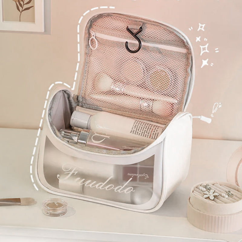 Large Capacity Portable Cosmetic Bag