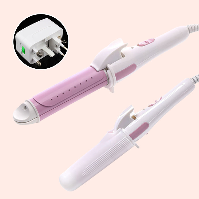 Dual-function Straightening And Curling Hair Iron