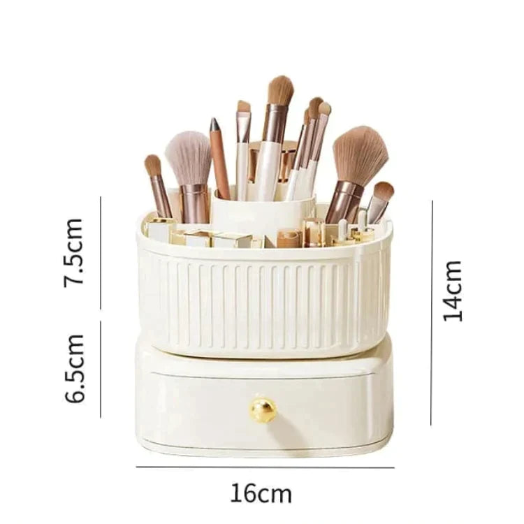 Double Rotating Makeup Brush Organizer（50% OFF）