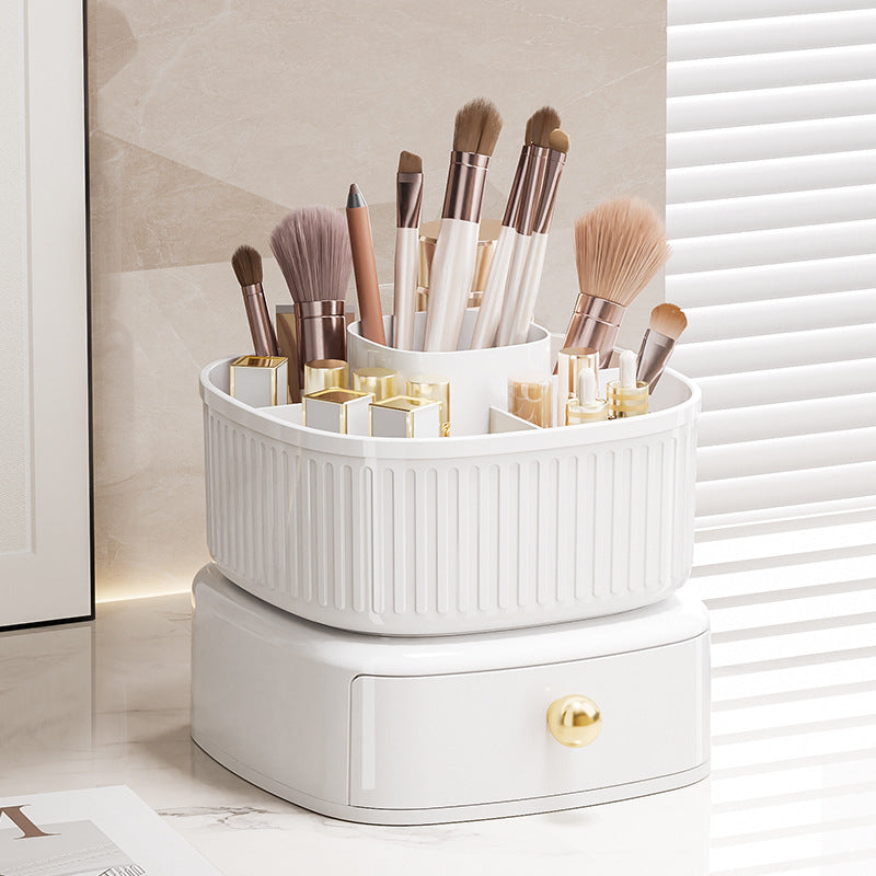 Double Rotating Makeup Brush Organizer（50% OFF）