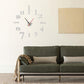 Moderne DIY Punch-Free Wall Clock