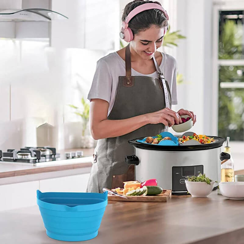 Silicone Slow Cooker Liner Reusable & Leakproof Silicone（50% OFF）