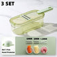 Küche Multifunktionales Gemüse- und Fleischschnitte Set Set Set Set