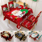 Nappe de Noël décorations de couverture de chaise