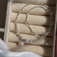 Niche Design Crushed Silver Pearl Necklace（50% OFF）