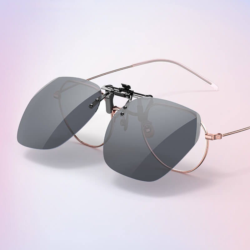 Clip-on Flip Up Metal Sunglasses Clip（50% OFF）