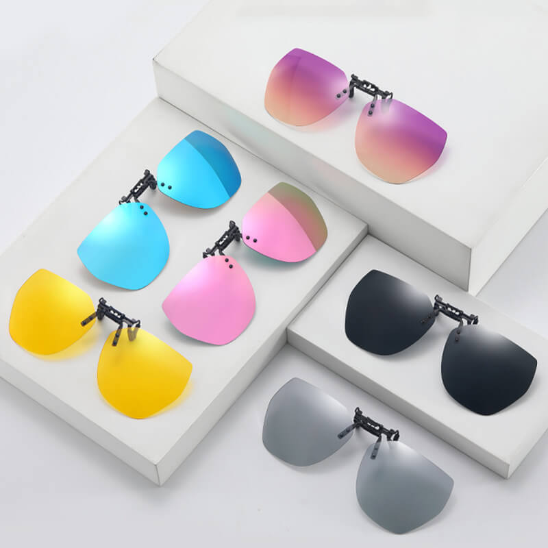 Clip-on Flip Up Metal Sunglasses Clip（50% OFF）