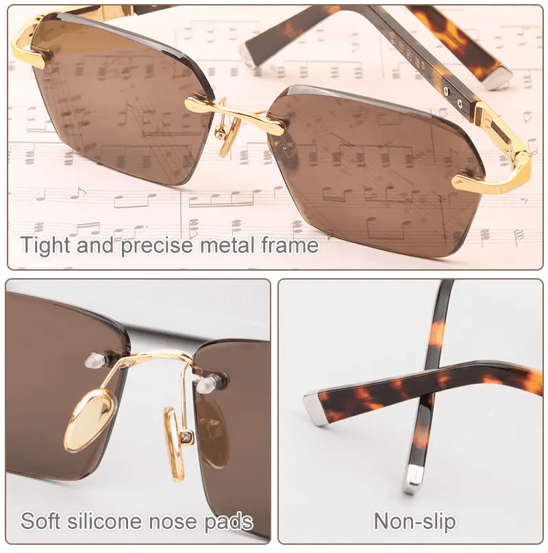 Natural Crystal Lens Sunglasses（50% OFF）