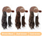 [Stijlvol cadeau] Baseballcap met haarextensies （50% korting）