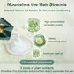 Polypeptide keratine hydraterend gladmakende haarschade reparatie -room crème