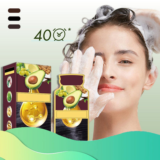 Extraer de plantas Shampoo de colorante de pelo （50% de desconto）